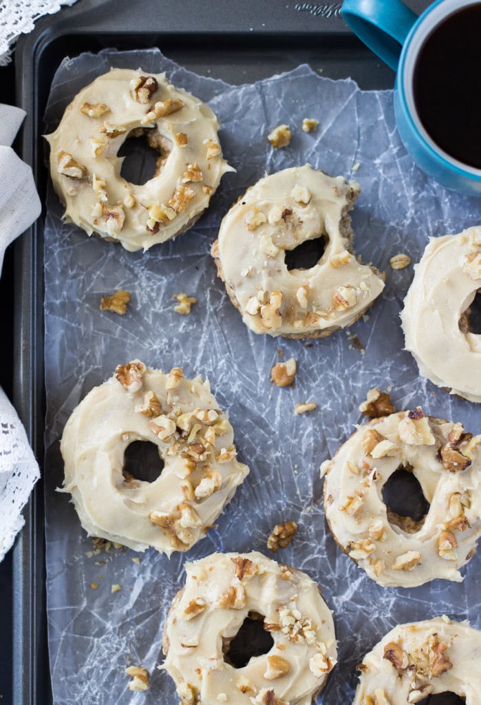 Whole Wheat Banana Bread Donuts