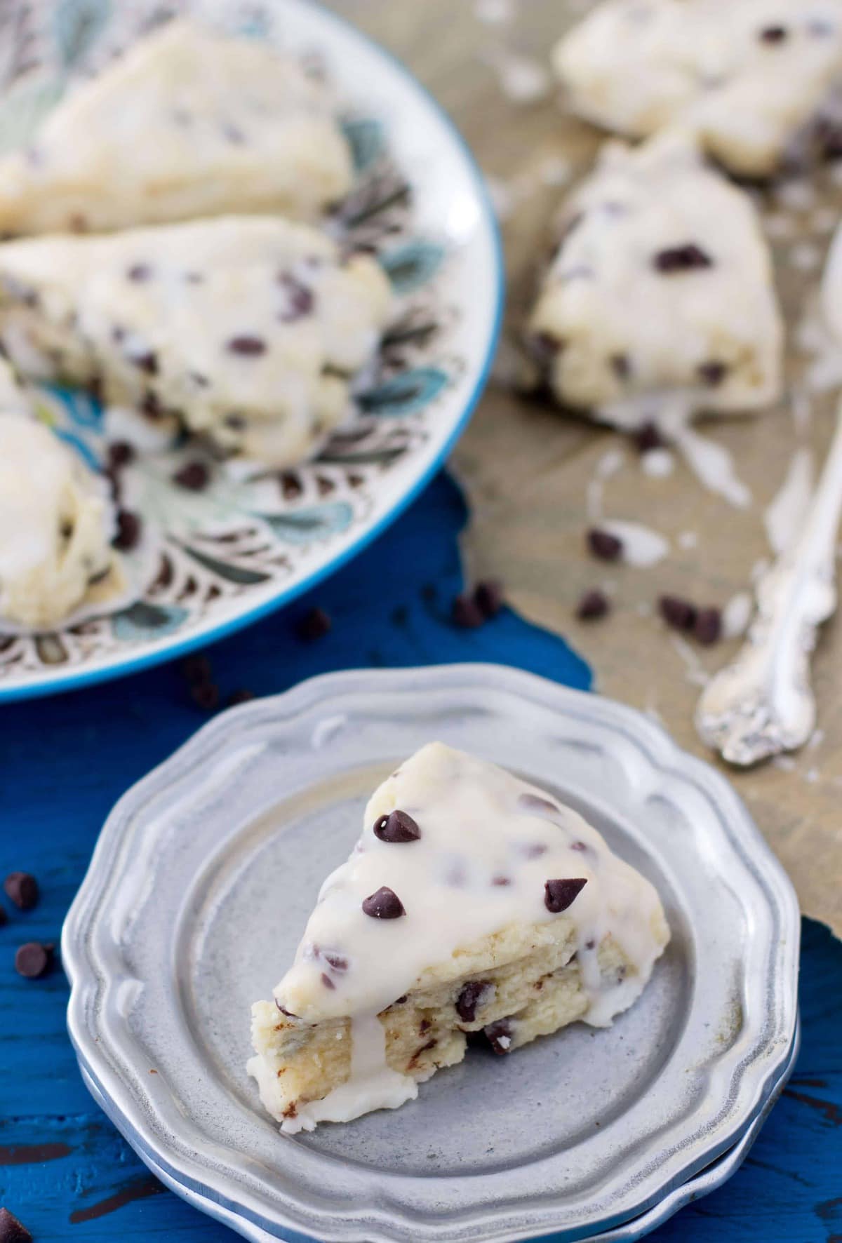 Petite Chocolate Chip Scones Sugar Spun Run