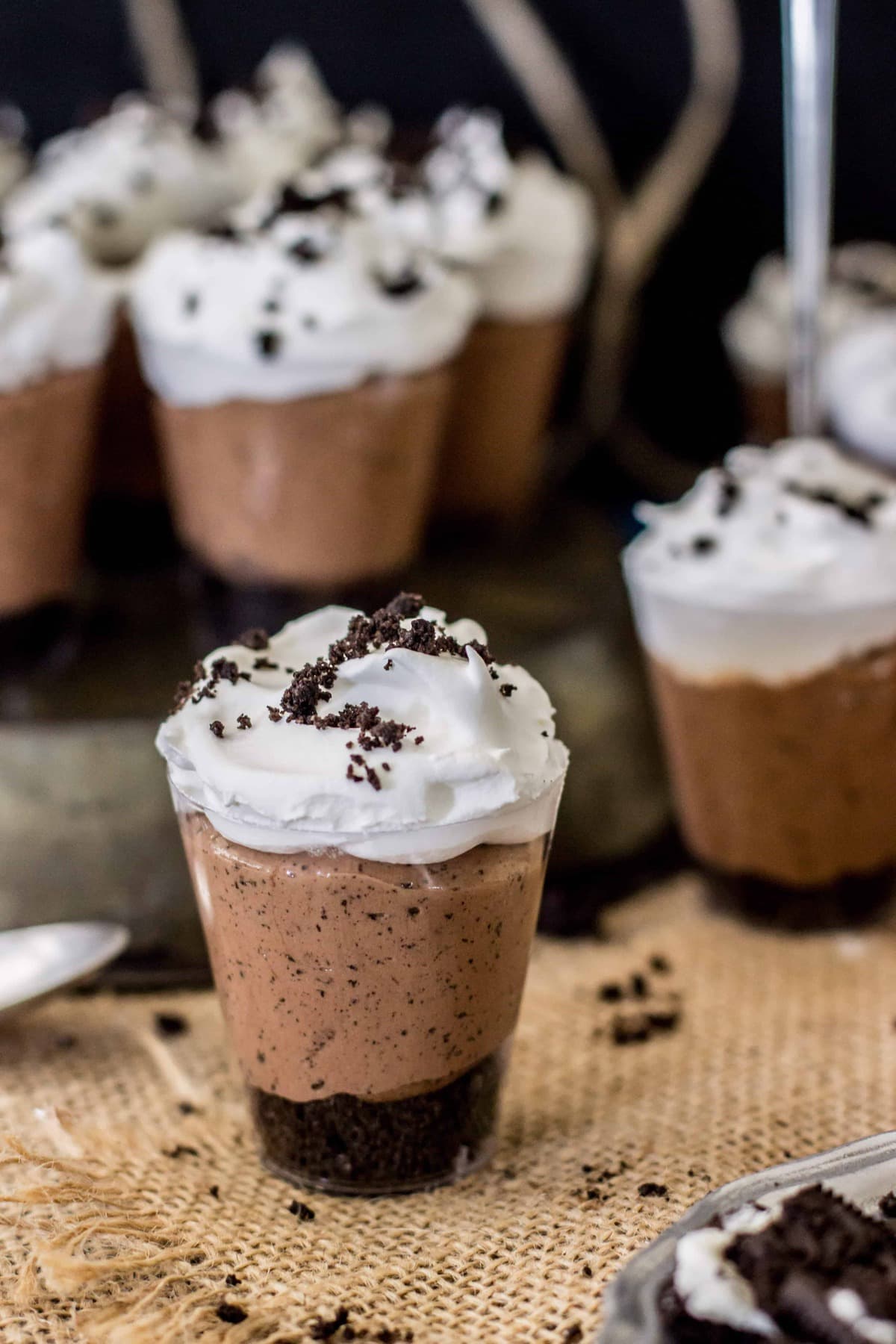 Nutella Crunch Dessert Shooters - Sugar Spun Run