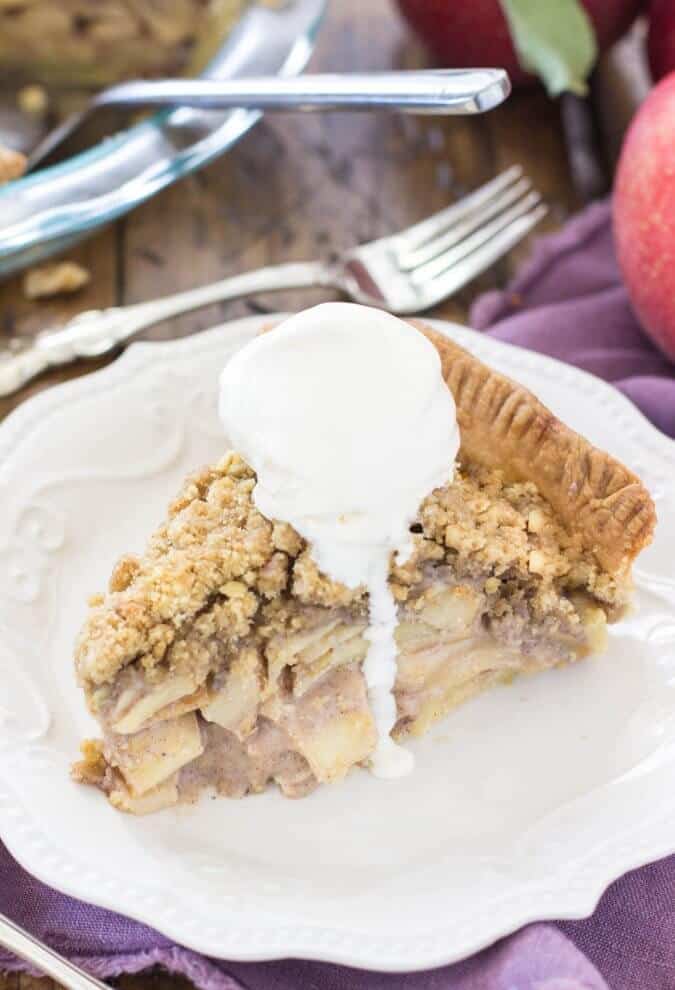 Sour Cream Apple Pie Sugar Spun Run
