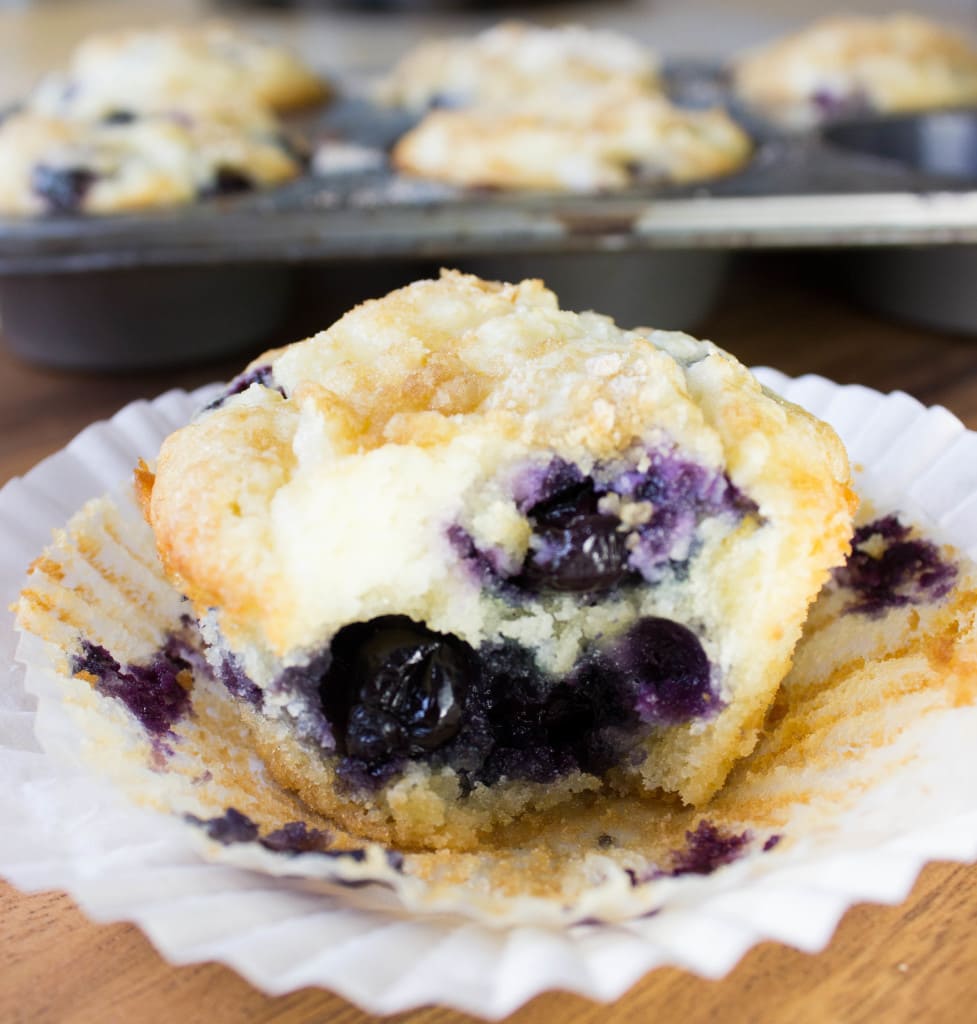 Blueberry Cream Cheese Muffin