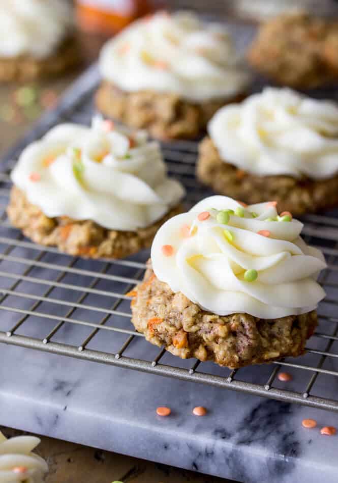 Carrot Cake Easter Spritz Cookies – Cream Cheese Icing Sandwich Option! –  creative cookie press