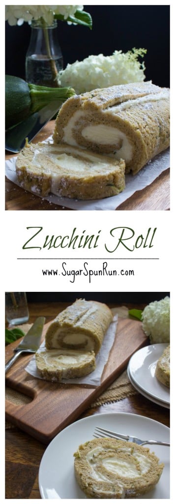 Zucchini Roll--fun, easy way to use up zucchini! --from SugarSpunRun