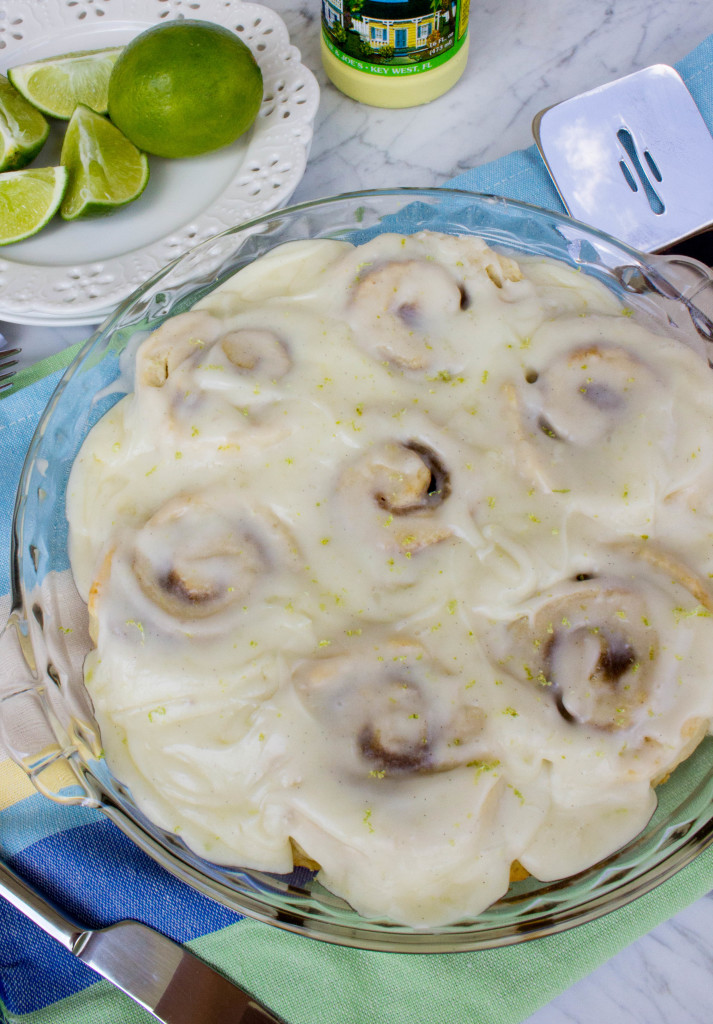 Key Lime Cinnamon Rolls (no yeast) Sugar Spun Run