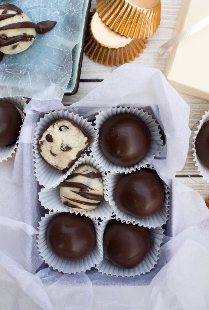 cookie dough truffles-X