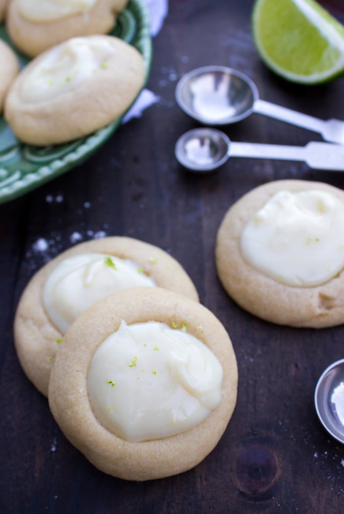 Key Lime Thumbprint Cookies Sugar Spun Run 6448