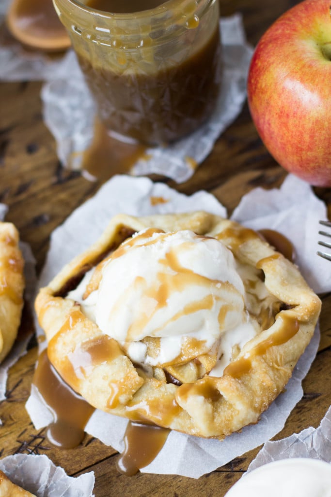 Mini Caramel Apple Galettes - 64