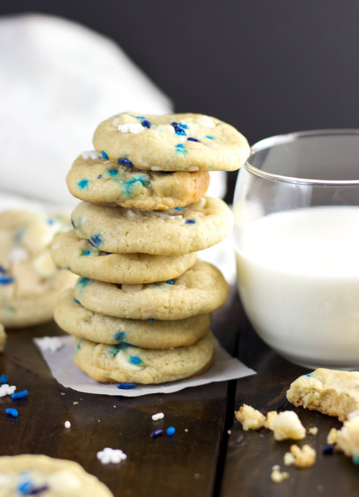 stack of blizzard cookies