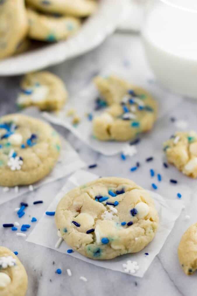 cookies on marble