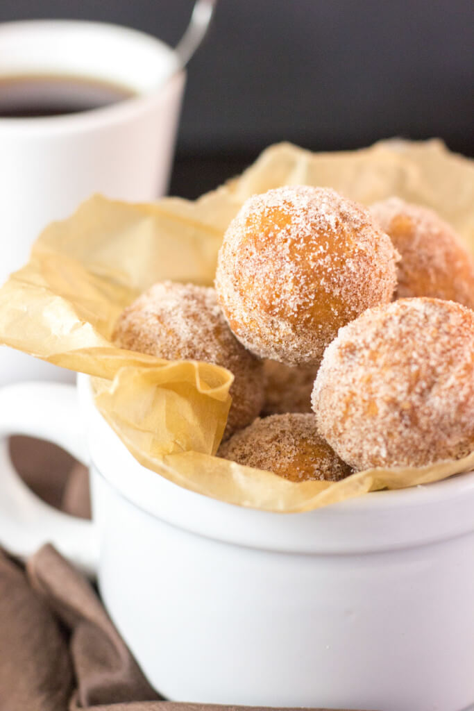 Easy, Homemade Fried Donut Holes (no yeast) @SugarSpunRun