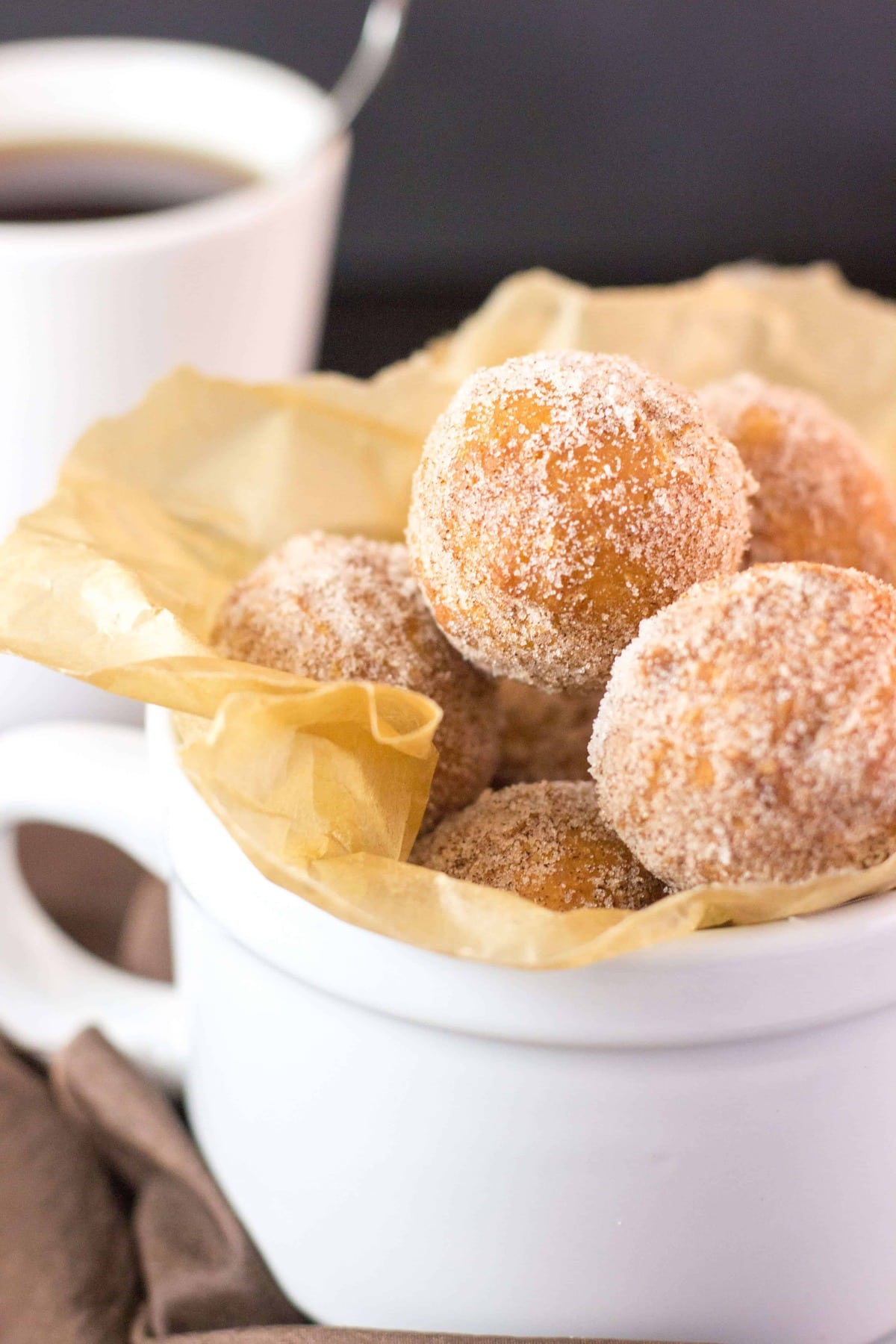 Fried Donut Holes (No Yeast) Sugar Spun Run