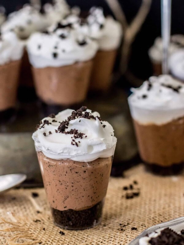 Nutella Crunch Dessert Shooters
