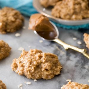 Cookie butter no bake cookies