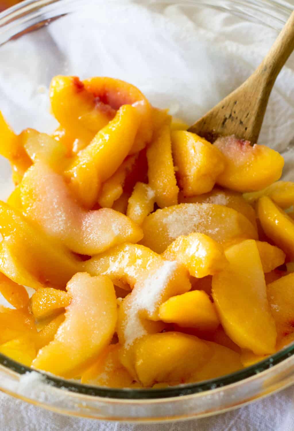 Mini Peaches & Cream Galettes -- SugarSpunRun