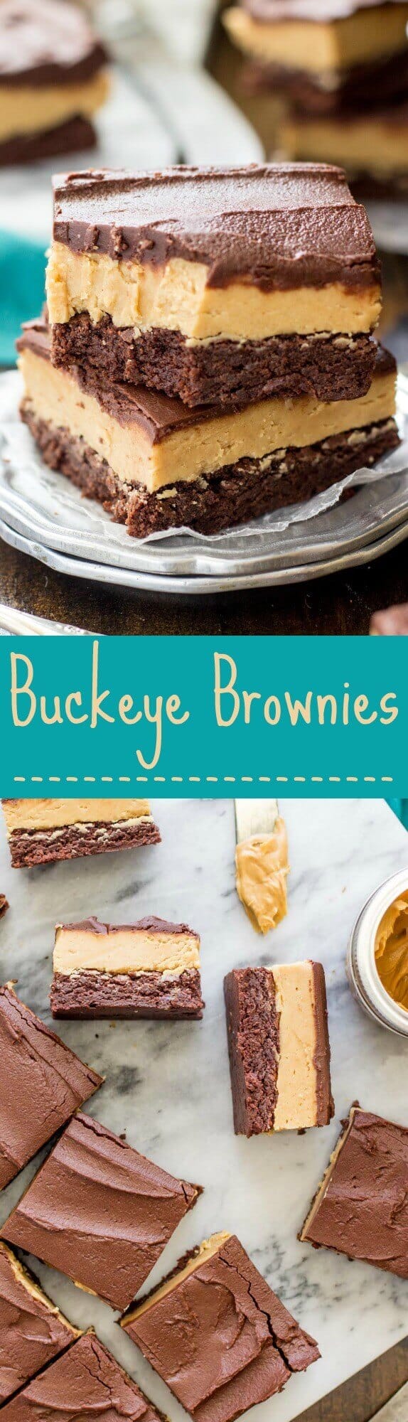 Buckeye Brownies -- These are DELICIOUS! 