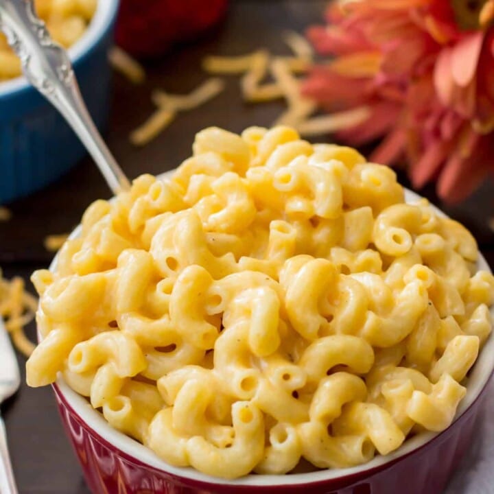 Easy Macaroni & Cheese (no flour / no roux) Sugar Spun Run