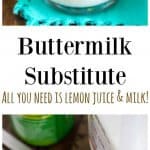 Buttermilk Substitute