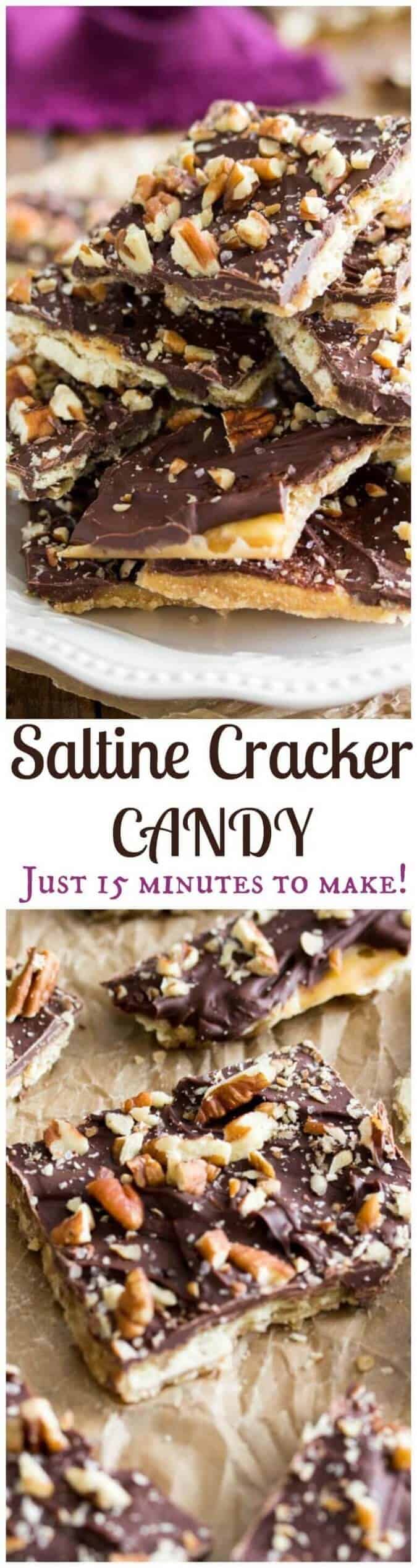 Saltine Cracker candy