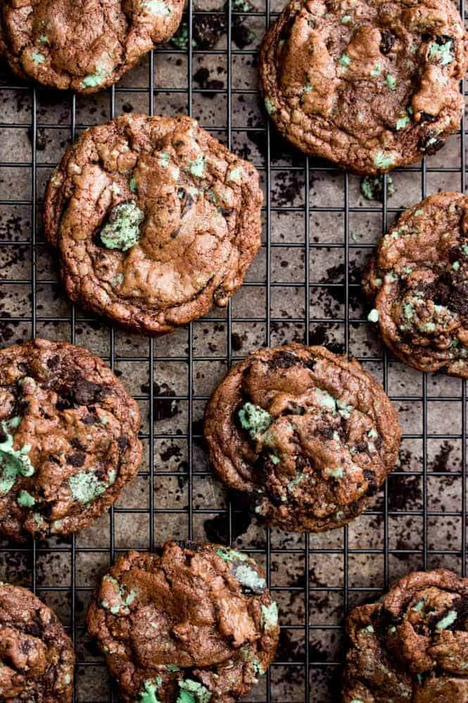 Chocolate Mint Oreo Cookies