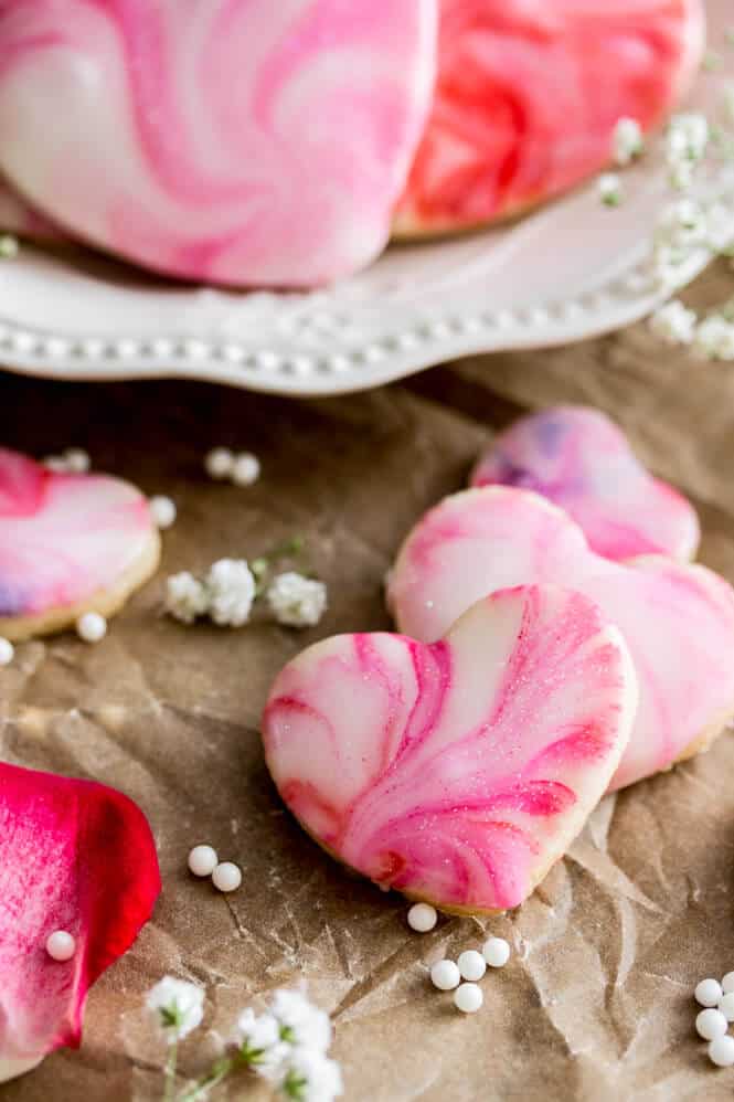 Heart Cookies via Sugar Spun Run