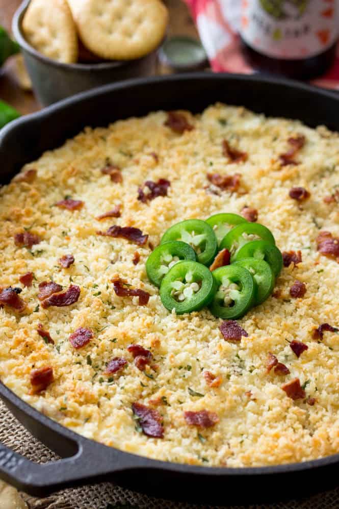 Bacon Jalapeno Popper Dip || Sugar Spun Run