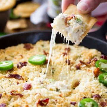 Bacon Jalapeno Popper Dip