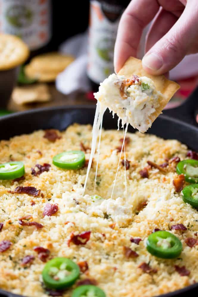 Bacon Jalapeno Popper Dip