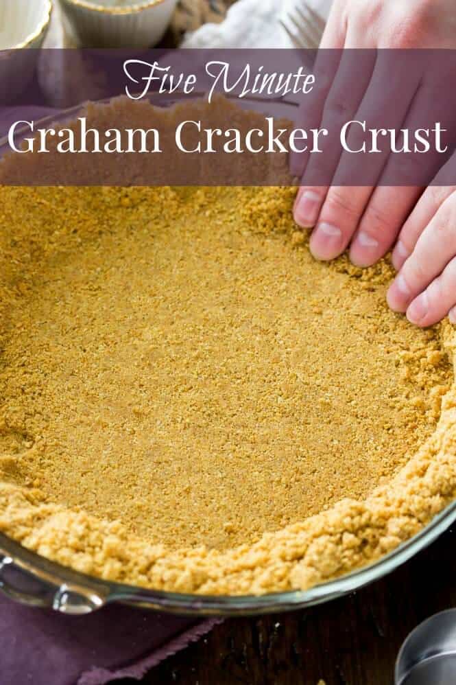 Kitchen Tips Easy Graham Cracker Crust Recipe Sugar Spun Run