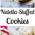 Nutella Stuffed cookies