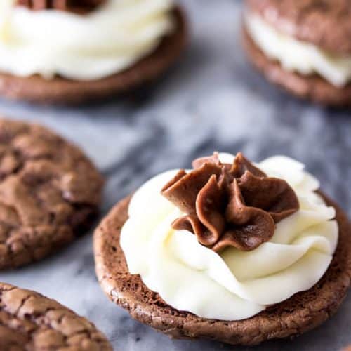 Espresso & Cream Sandwich Cookies Sugar Spun Run