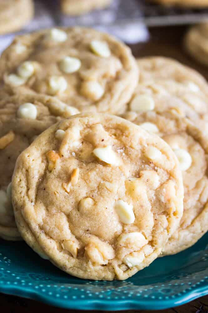 White Chocolate Chip Macadamia Nut Cookies Sugar Spun Run