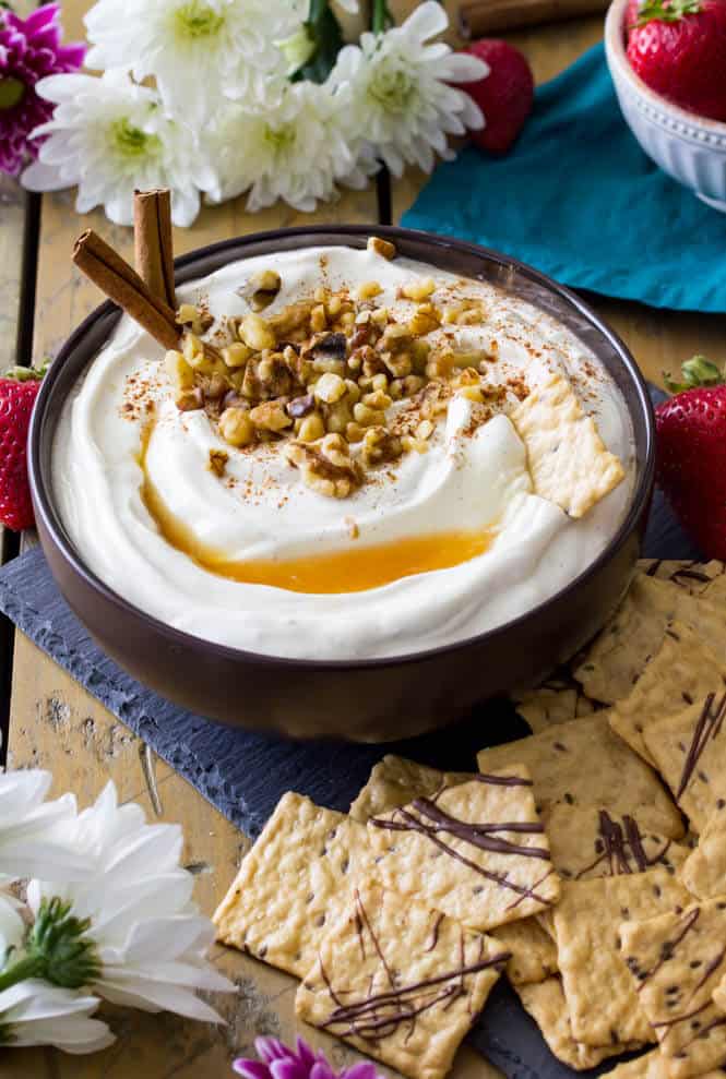 Sweet, simple Baklava Dip || Sugar Spun Run