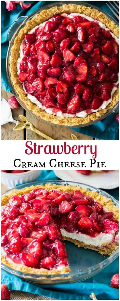 Strawberry Cream cheese pie