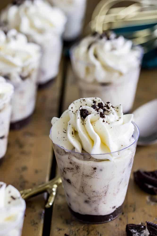 Oreo Cheesecake Dessert Shooters Sugar Spun Run