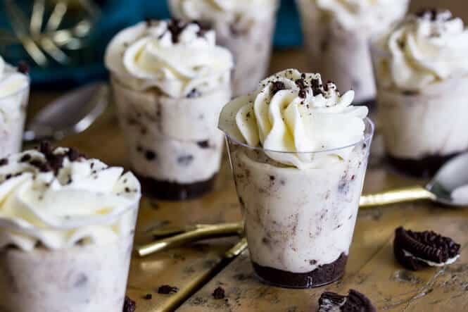 Oreo Cheesecake Dessert Shooters Sugar Spun Run