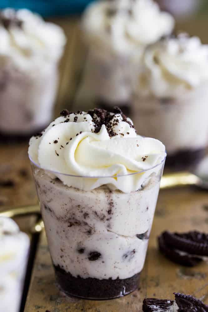 Oreo Cheesecake Dessert Shooters Sugar Spun Run