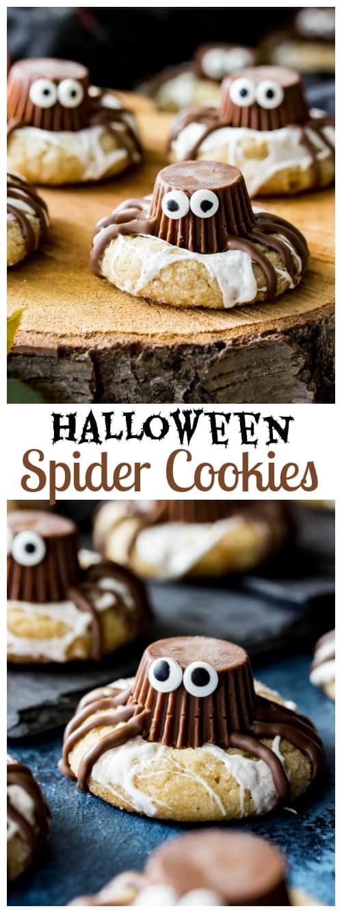 Spooky Spider Cookies - Sugar Spun Run