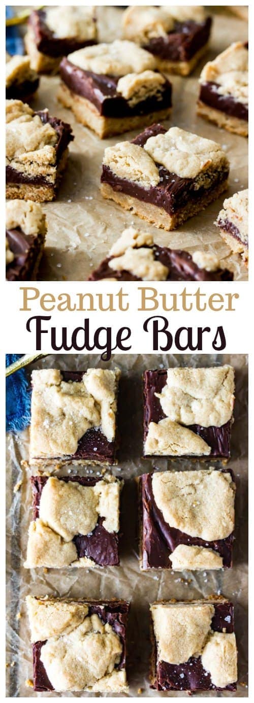 Peanut Butter Fudge Bars