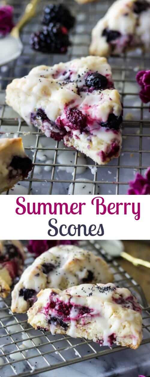 Summer Berry Scones