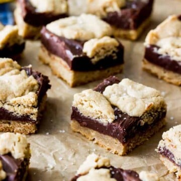 Peanut butter fudge bars