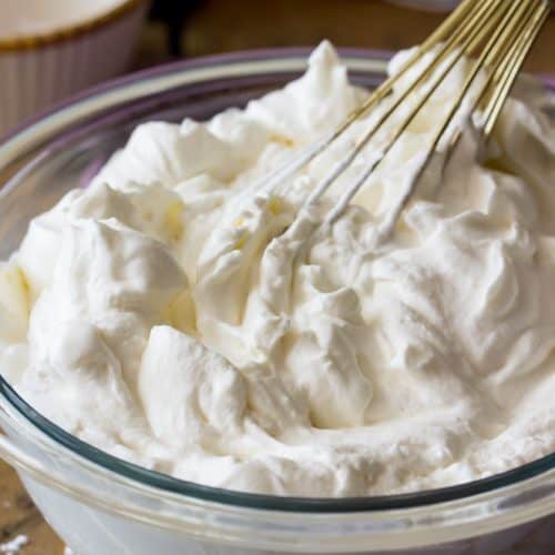 Homemade Whipped Cream Recipe Sugar Spun Run