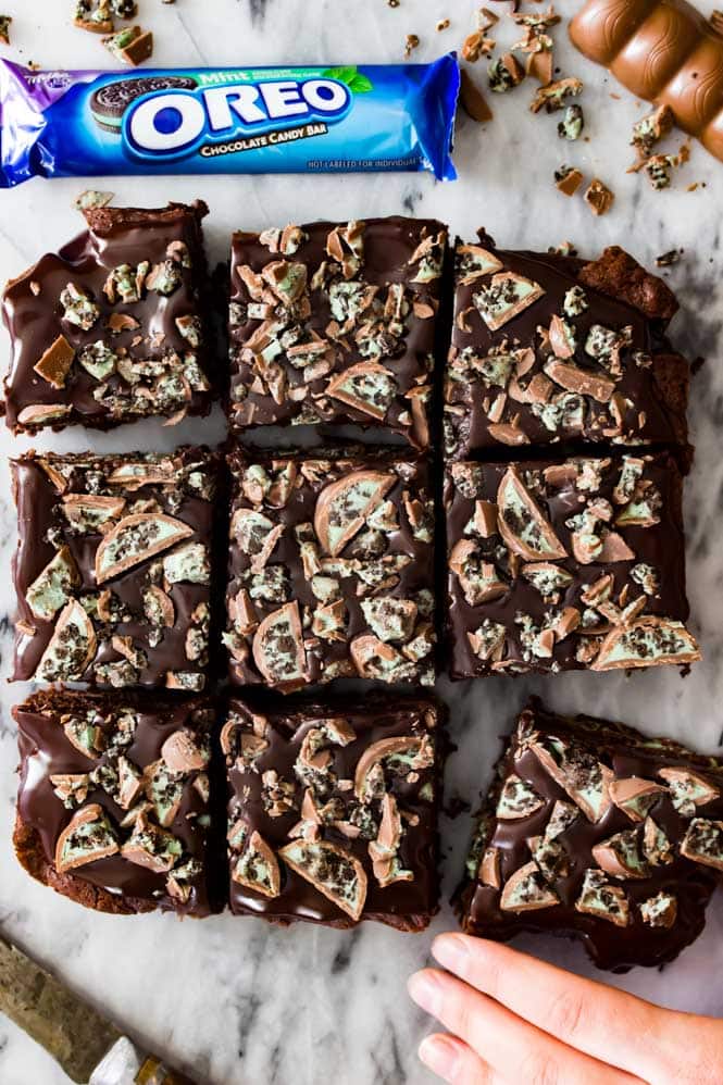 Mint Chocolate Brownies - 66