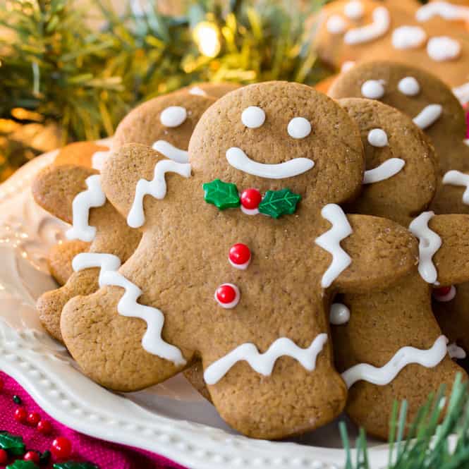 Gingerbread Men Cookies Sugar Spun Run