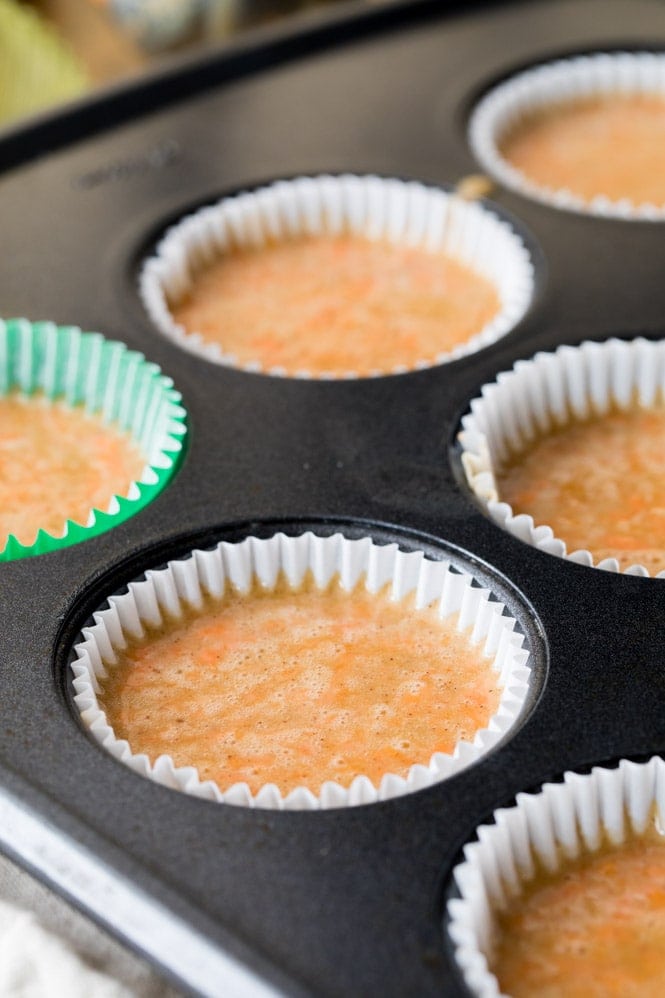 Carrot Cake Cupcake Batter