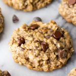 Chocolate chip oatmeal cookie