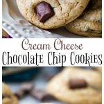Cream cheese chocolate chip cookies