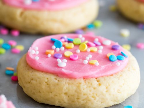 PINK SUGAR COOKIES