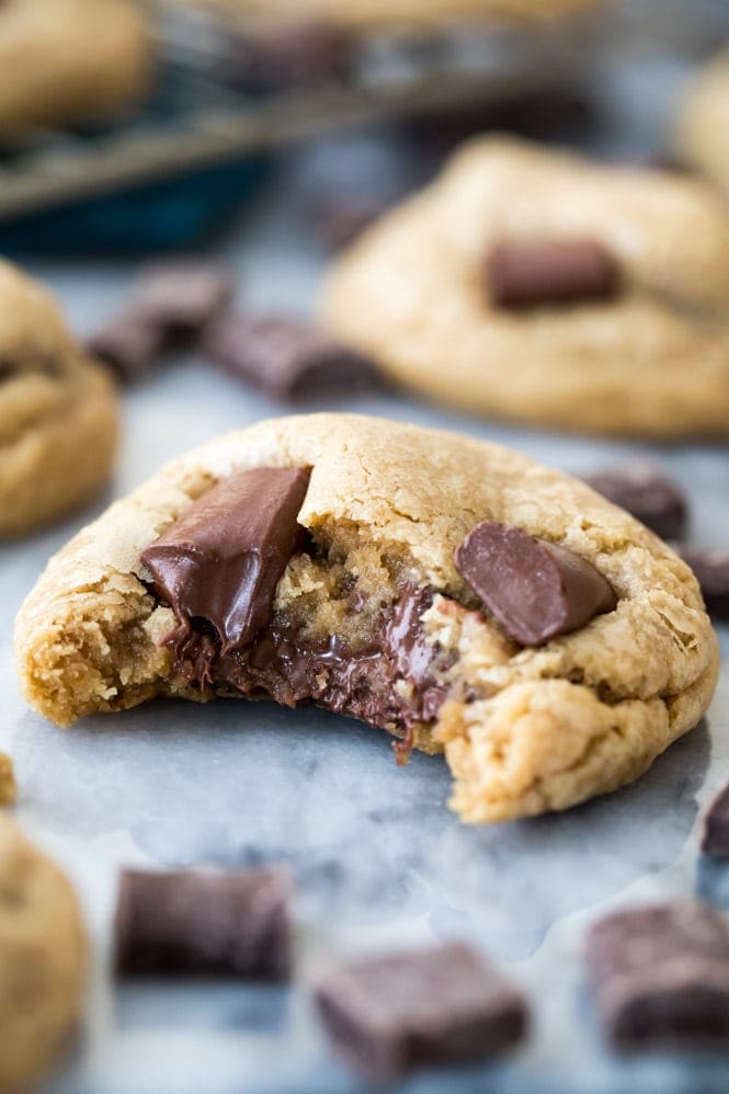 Cream Cheese Chocolate Chip Cookies - Pretty. Simple. Sweet.