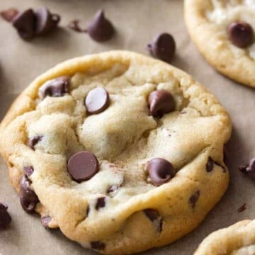 Soft, chewy chocolate chip cookies