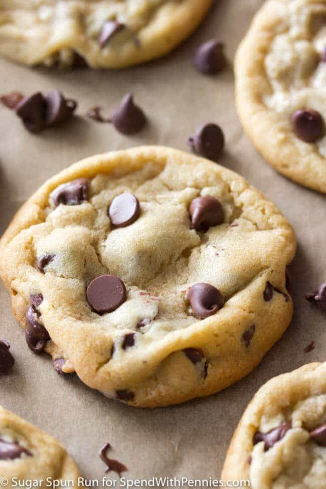 The Second-Best Chocolate Chip Cookie Recipe - Sugar Spun Run
